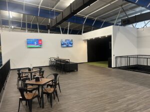 indoor pickleball and golf simulators Myrtle Beach at Pin Point